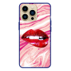 Husa IPhone 14 Pro, Protectie AntiShock, Marble, Lips